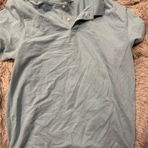 Old Navy Men's Light Blue Polo Shirt